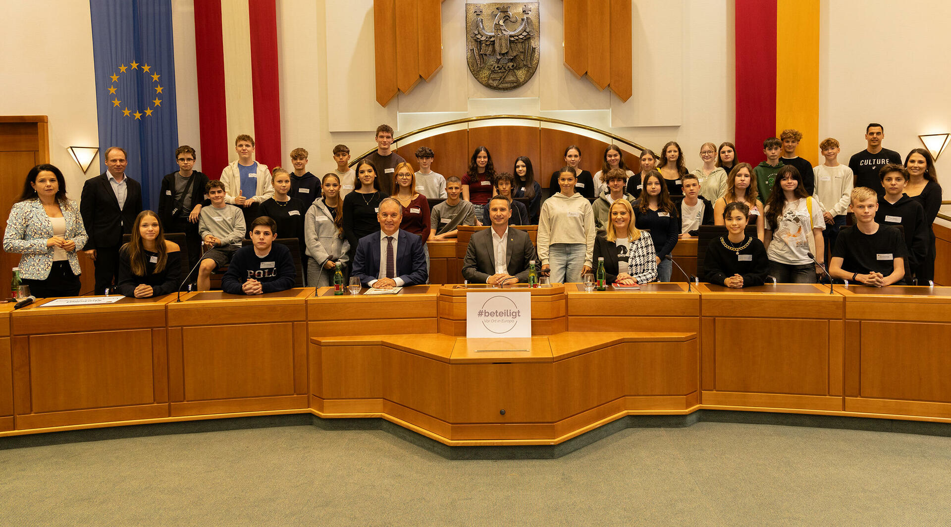 Gruppenbild mit Landesrätin Winkler